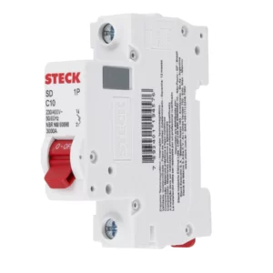 Disjuntor Unipolar Din Curva C 10A Steck